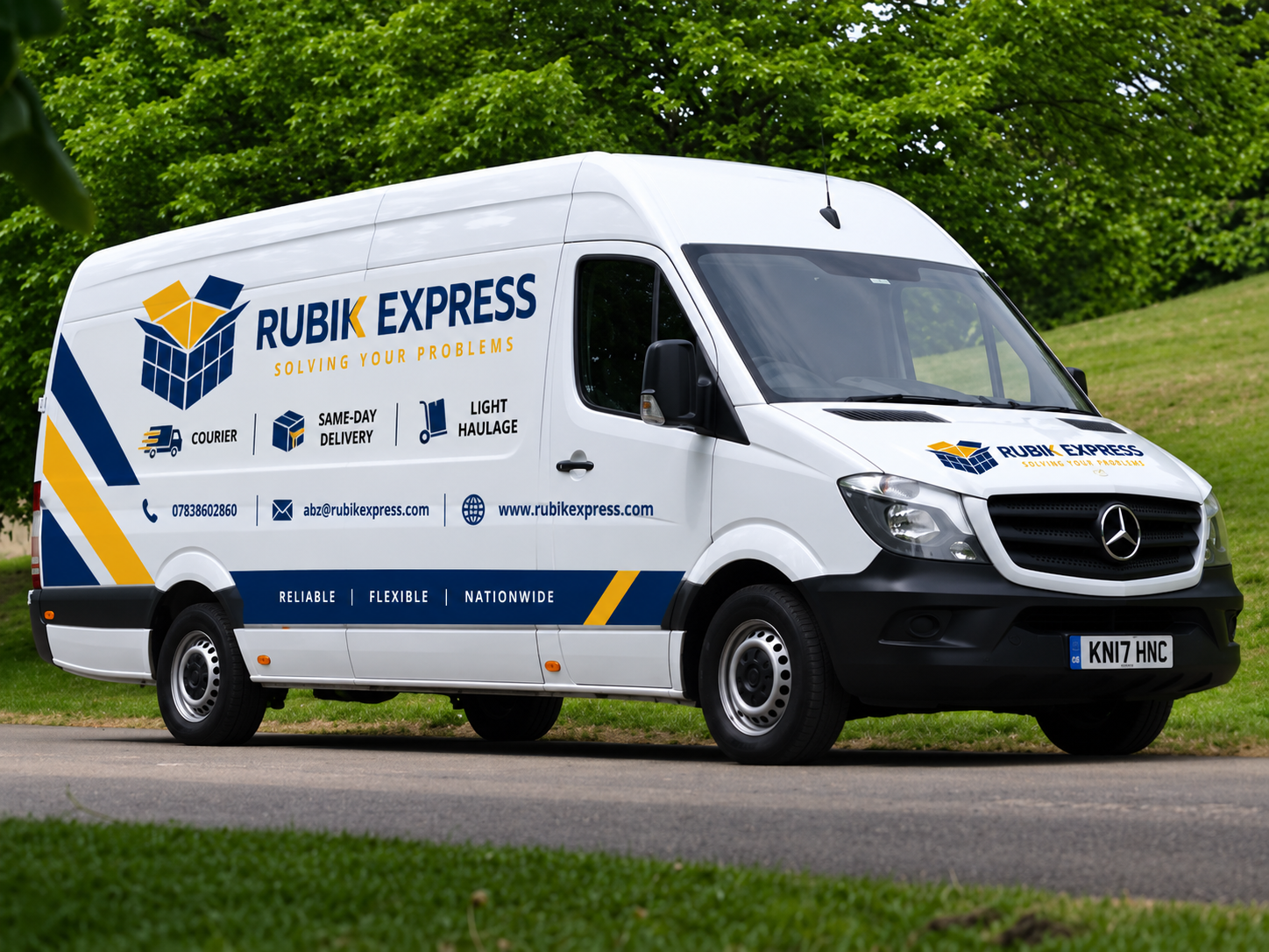 Rubik Express Mercedes-Benz Sprinter courier van